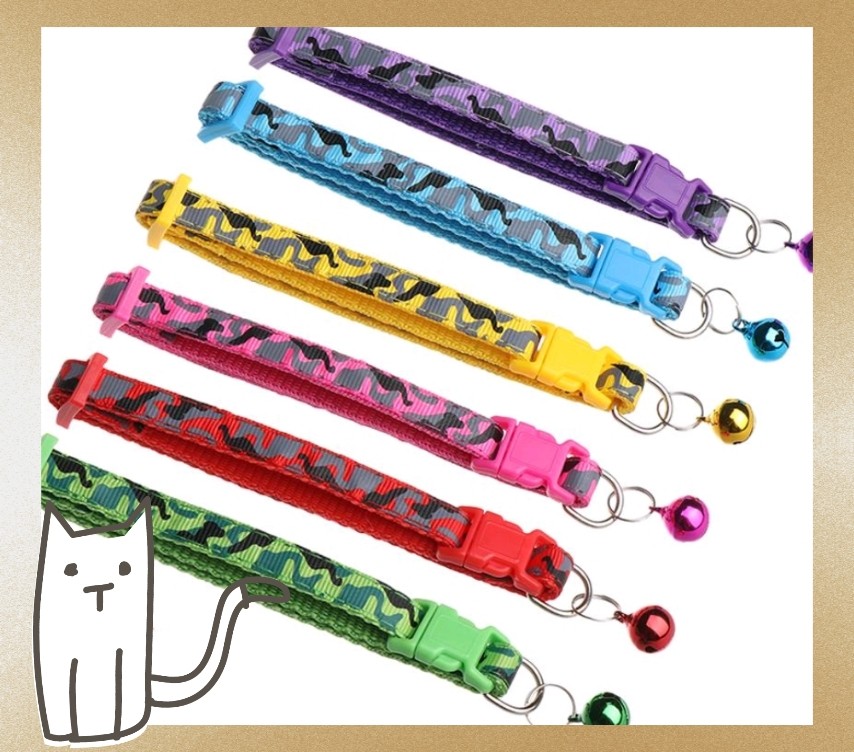 camo cat collar