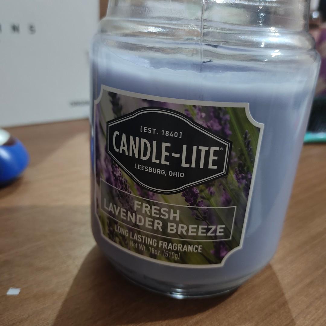 candle lite fresh lavender breeze, Perabotan Rumah di Carousell