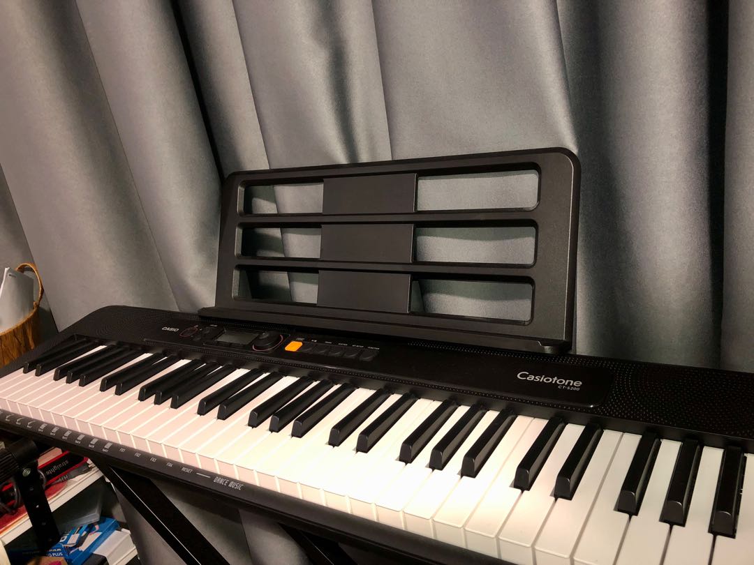 Casio keyboard book stand online