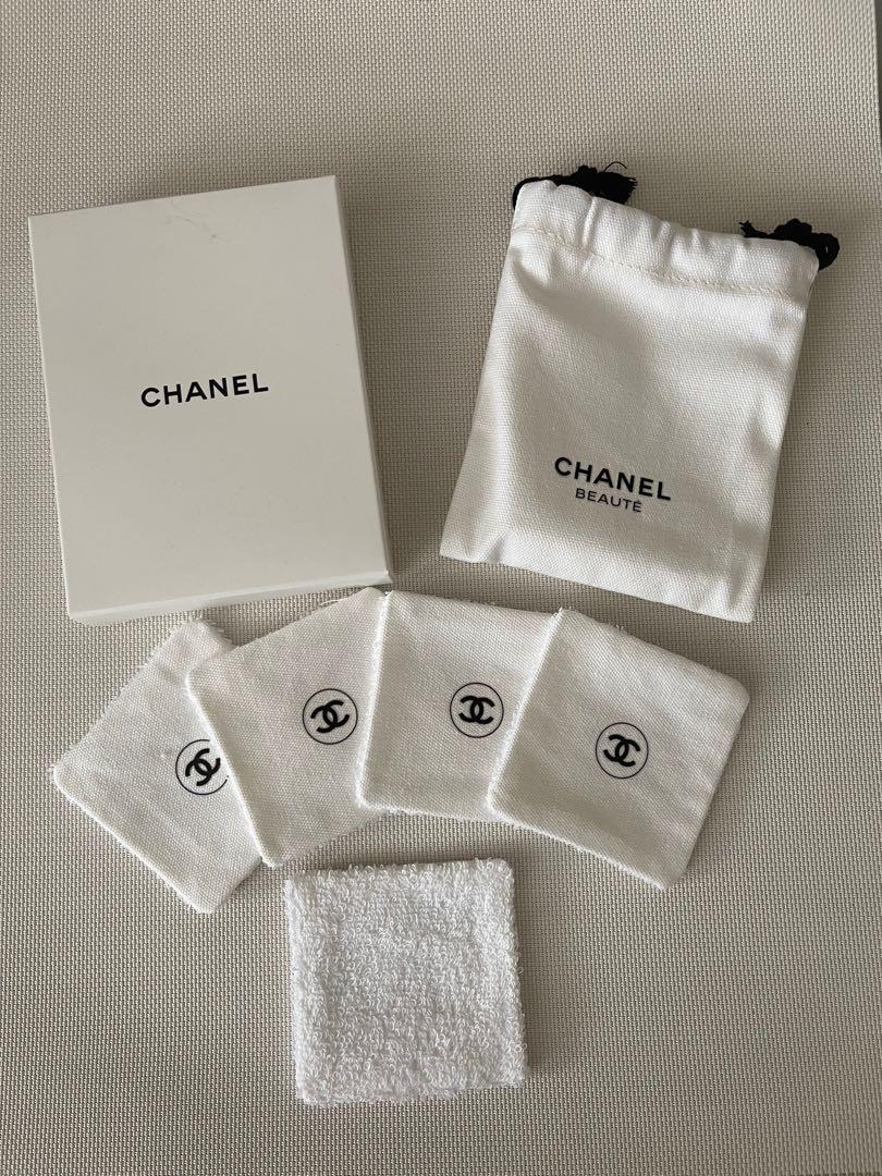 Authentic Chanel Set3 No 1 Washable Cotton Makeup Remover Pads w Gift Box   eBay