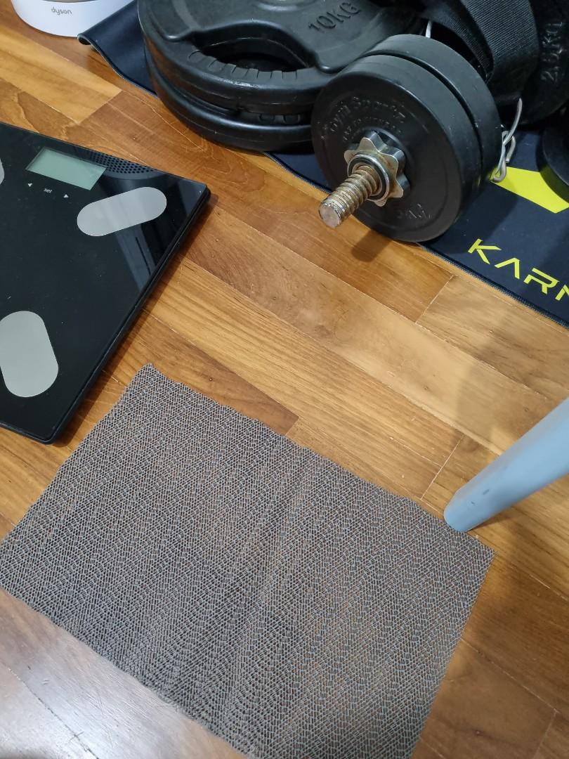 Floor mat for weight bench sales