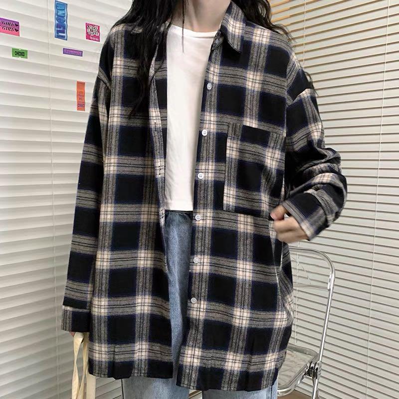Checkered outerwear best sale