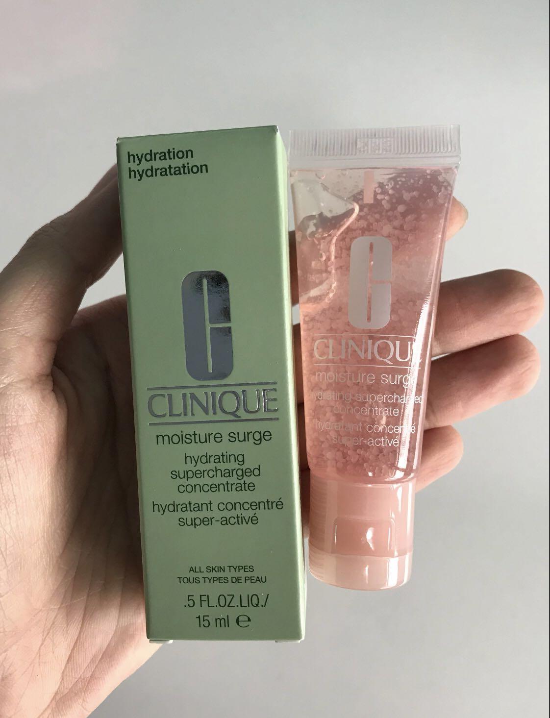 Clinique moisture surge top hydrating supercharged concentrate