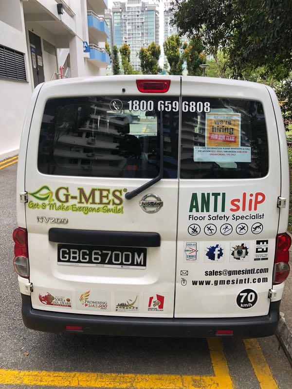 Commercial vehicle decals, Car Accessories, Accessories on Carousell