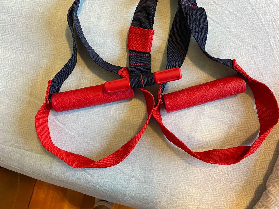 Decathlon SUSPENSION TRAINER DST 100 BLUE RED Sports Equipment Exercise Fitness Weights Dumbbells on Carousell