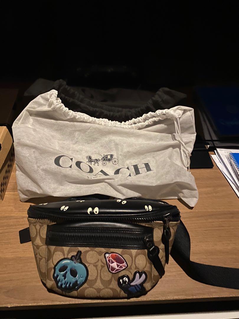 Coach snow white fanny pack best sale