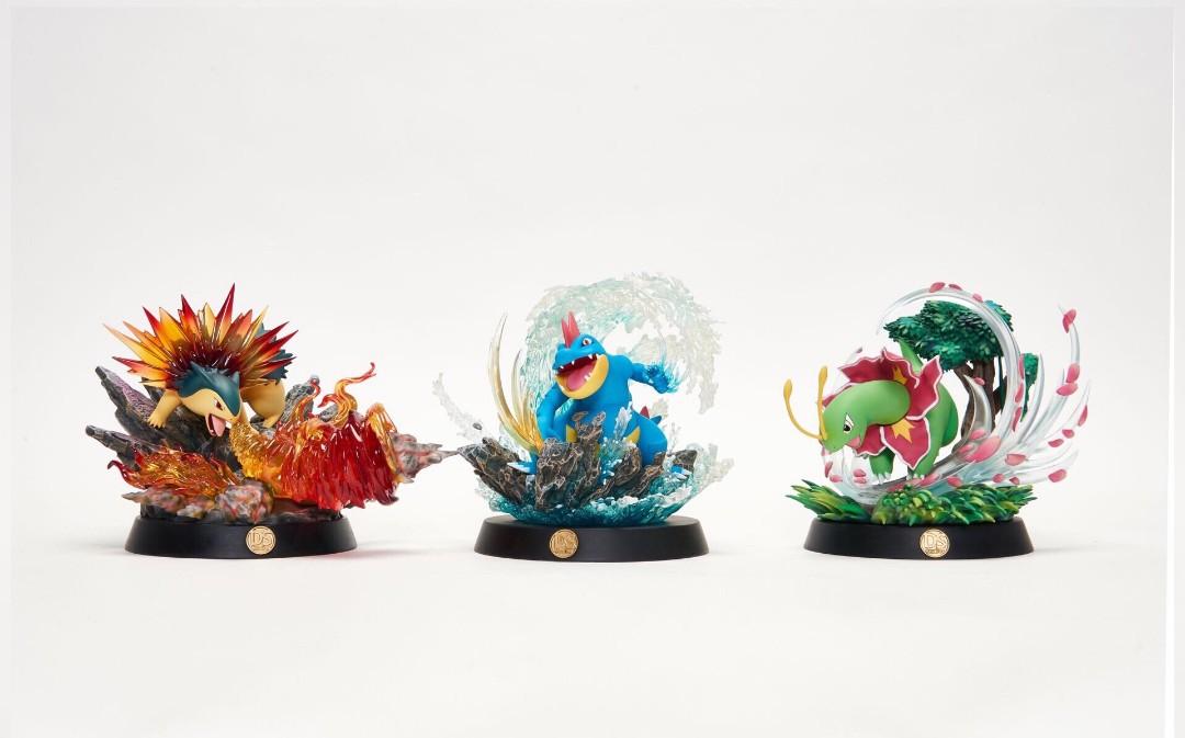 Gk Ds工作室金銀御三家pokemon 寵物小精靈模型 興趣及遊戲 玩具 遊戲類 Carousell