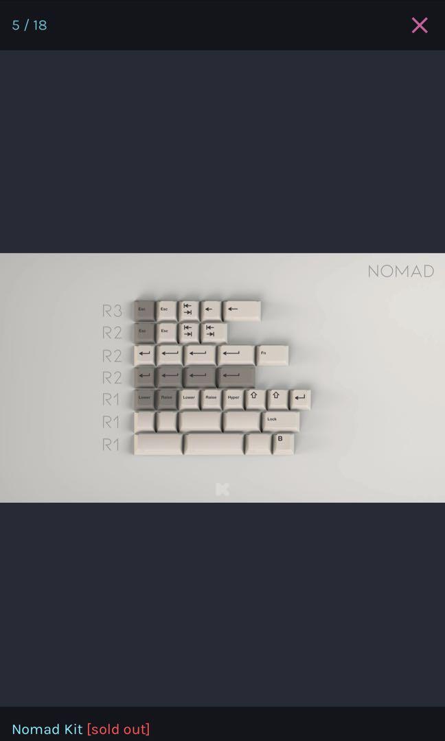 EPBT IVORY Full Set Custom Mechanical Keyboards, Computers & Tech ...