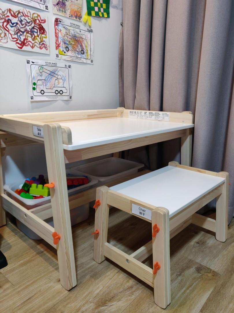 Flisat adjustable table, Babies & Kids, Baby Nursery & Kids Furniture, Kids' Tables & Chairs on