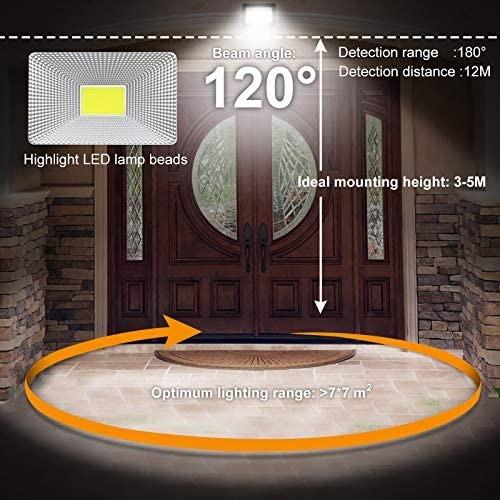 free delivery meikee aussenstrahler mit bewegungsmelder scheinwerfer fluter inkl led strahler ip66 wasserdicht 30w 3000lm super hell 6000k tageslichtweiss ideal aussenbeleuchtung fur garten garage oder sportplatz furniture home living lighting