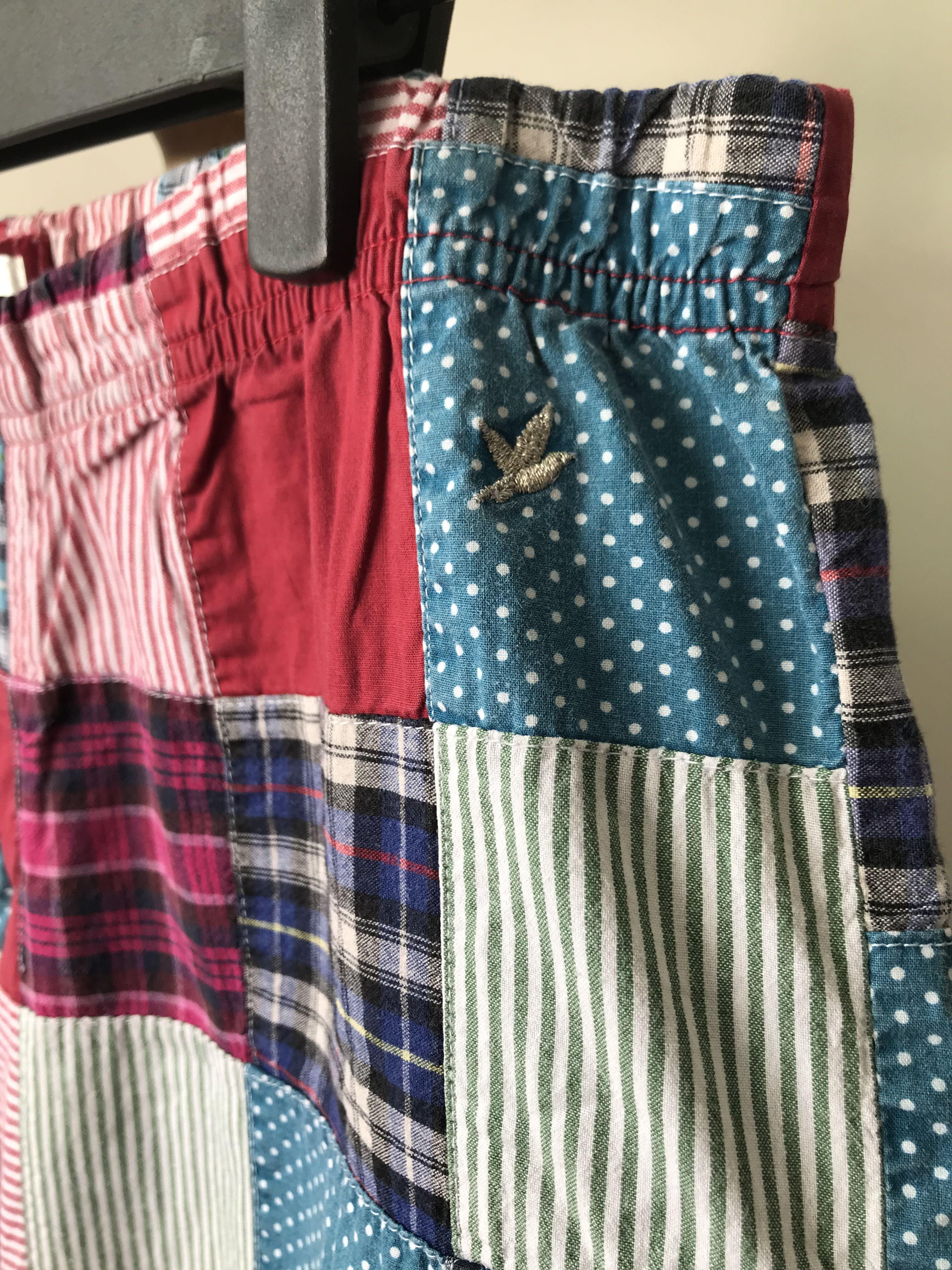 American eagle hot sale patchwork shorts