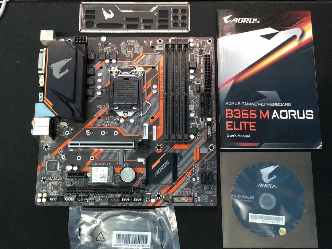 Aorus clearance b365m elite