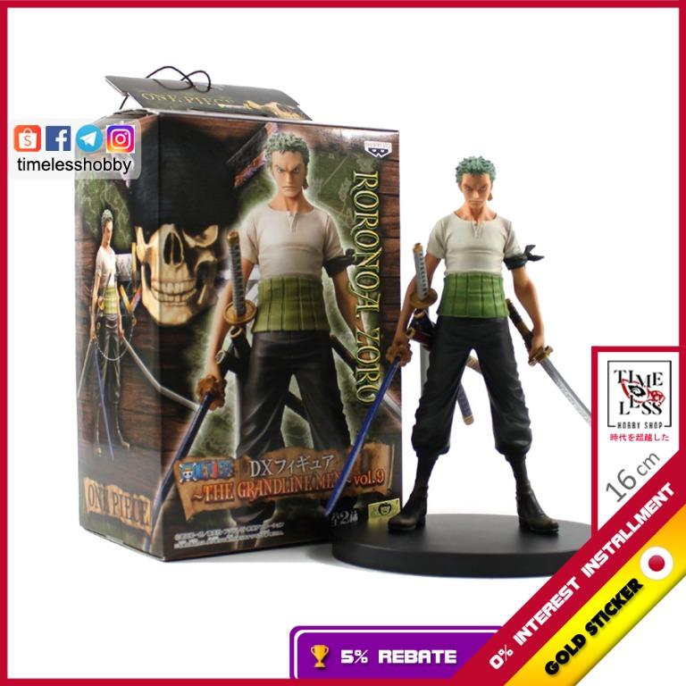 Gold Sticker 5 Rebate 额外回馈 Rare Dxf Roronoa Zoro Grandline Men Vol 9 Figure One Piece 金证 正版 日版 海贼王 现货 手办 索隆 送礼 稀有老物 Toys Games Action Figures Collectibles