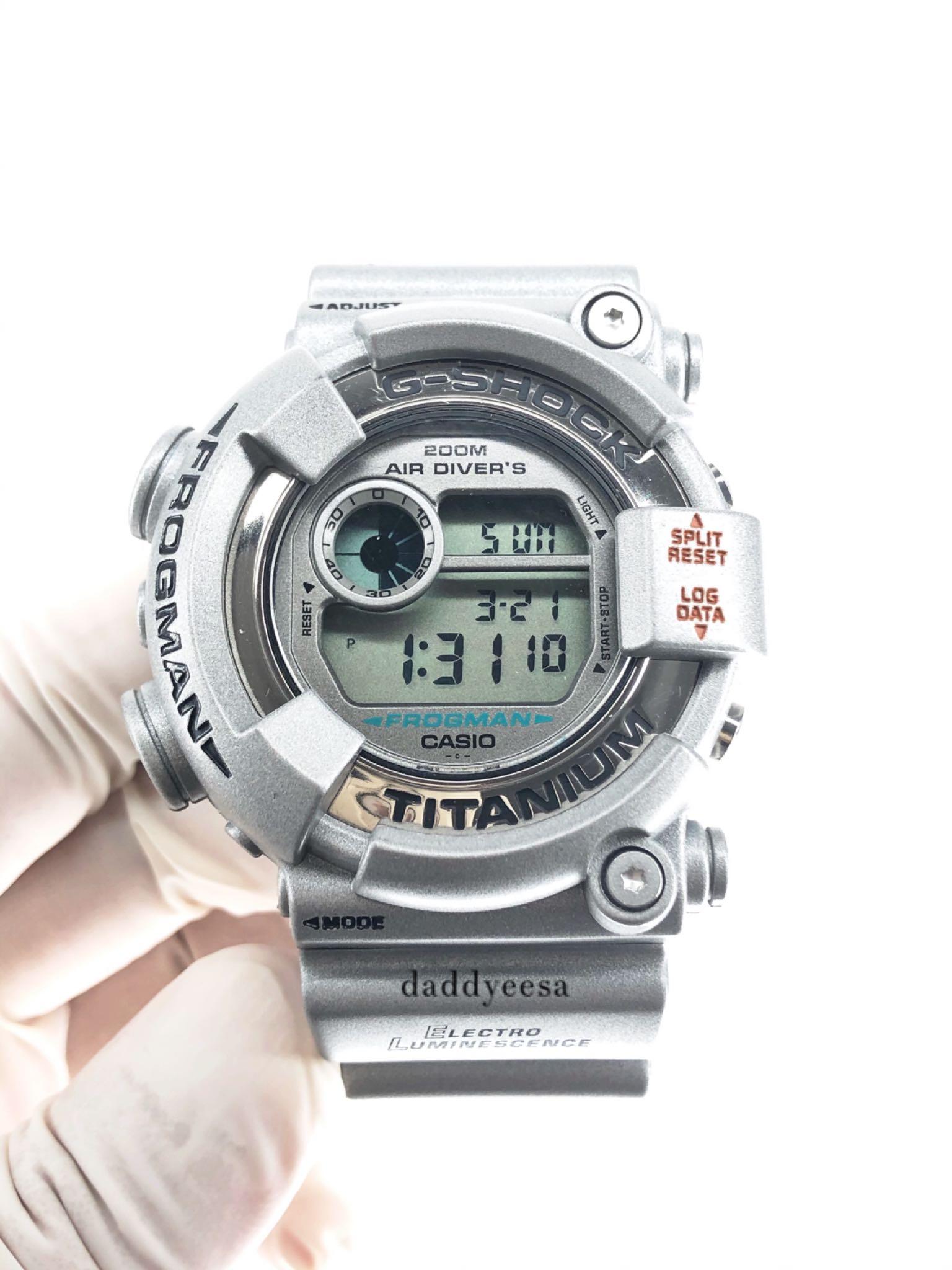 ⭐美品・激レア⭐G-SHOCK DW-8201GF-8JF フロッグマン 銀蛙 - 腕時計(デジタル)