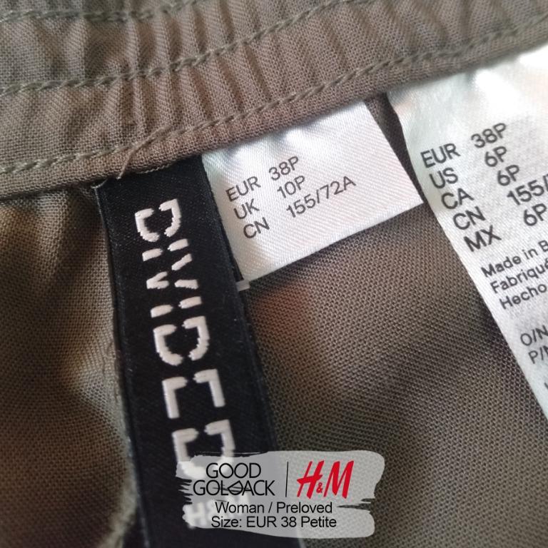 6p shop size h&m