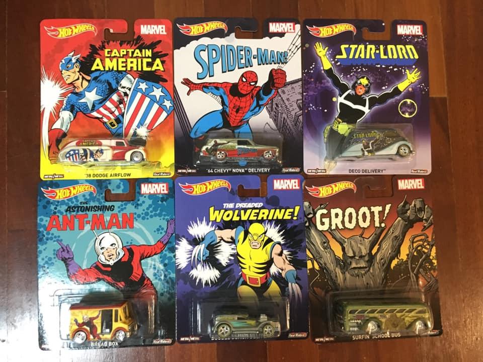 Hot wheels pop culture marvel outlet