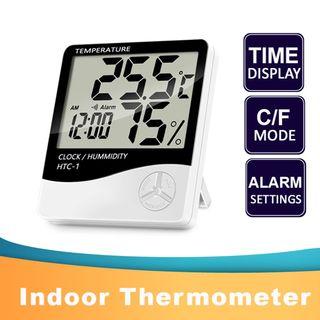 1pc Electronic Digital Refrigerator Thermometer For Fridge, Freezer, Cold  Room, With Humidity, Moisture Tester, Indoor Temperature Gauge