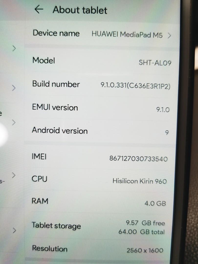 Huawei MediaPad M5 LTE 8.4インチタブレット