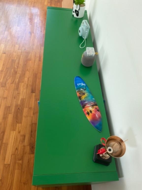 Ikea Green Kallax shelving unit, Furniture & Home Living, Furniture, Shelves, & Racks