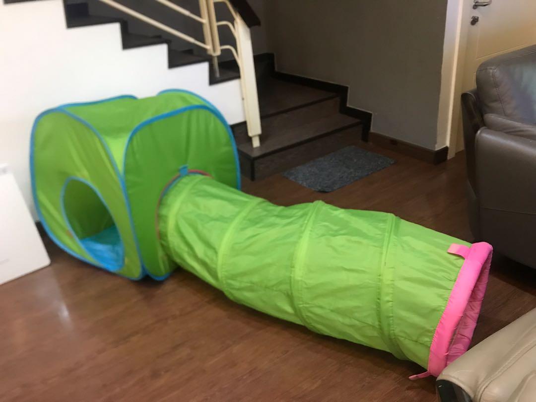 IKEA children’s Tent and play tunnel, Babies & Kids, Baby Nursery
