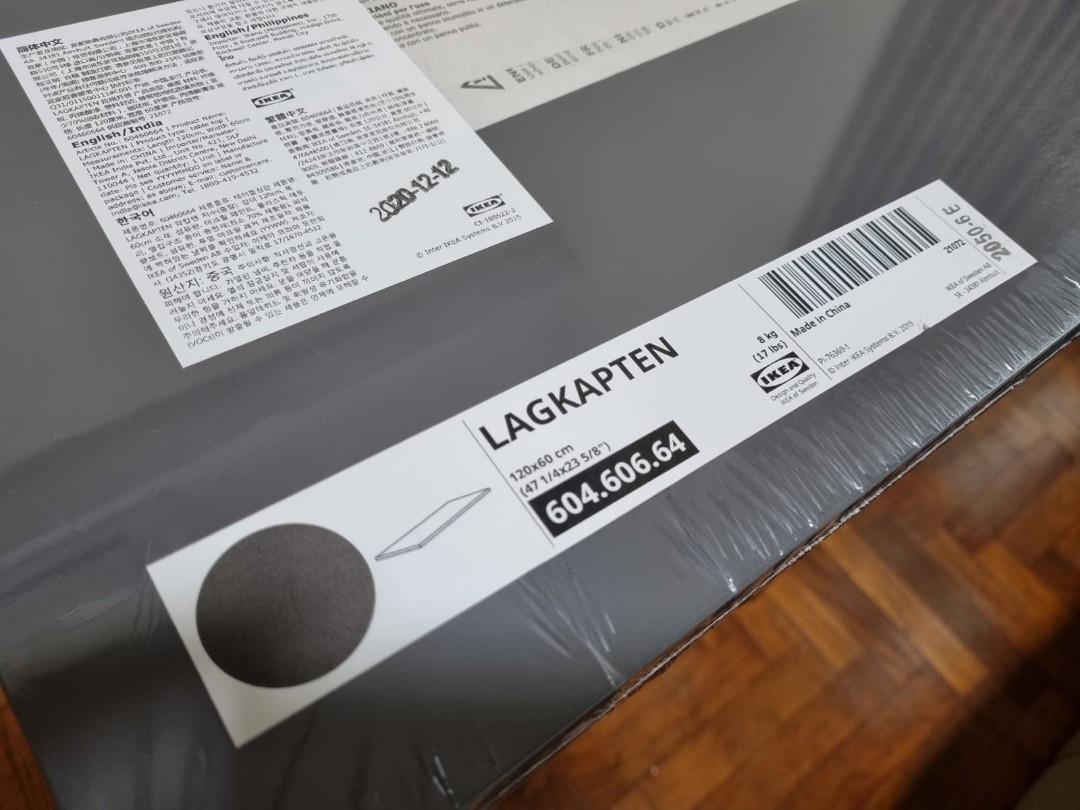 IKEA Table Lagkapten / OLOV Height adjustable legs, Furniture & Home