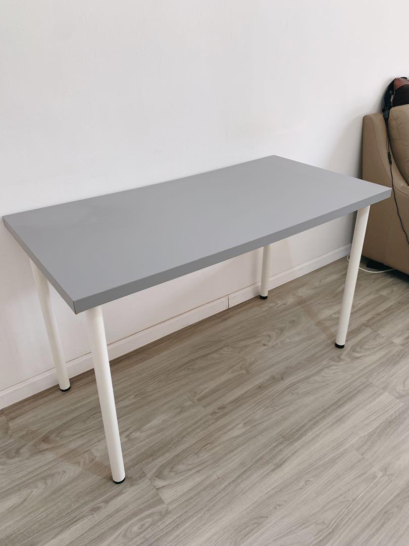 IKEA Work table ( 120 x 60 cm ), Furniture & Home Living, Furniture, Tables & Sets on Carousell