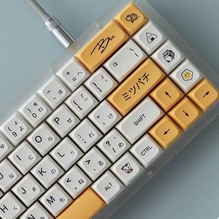 124 Keys Lotus Keycap Set OEM Profile PBT Keycaps Dye Sub Keycap for Cherry  Mx Gateron Kailh Switch Mechanical Keyboard 