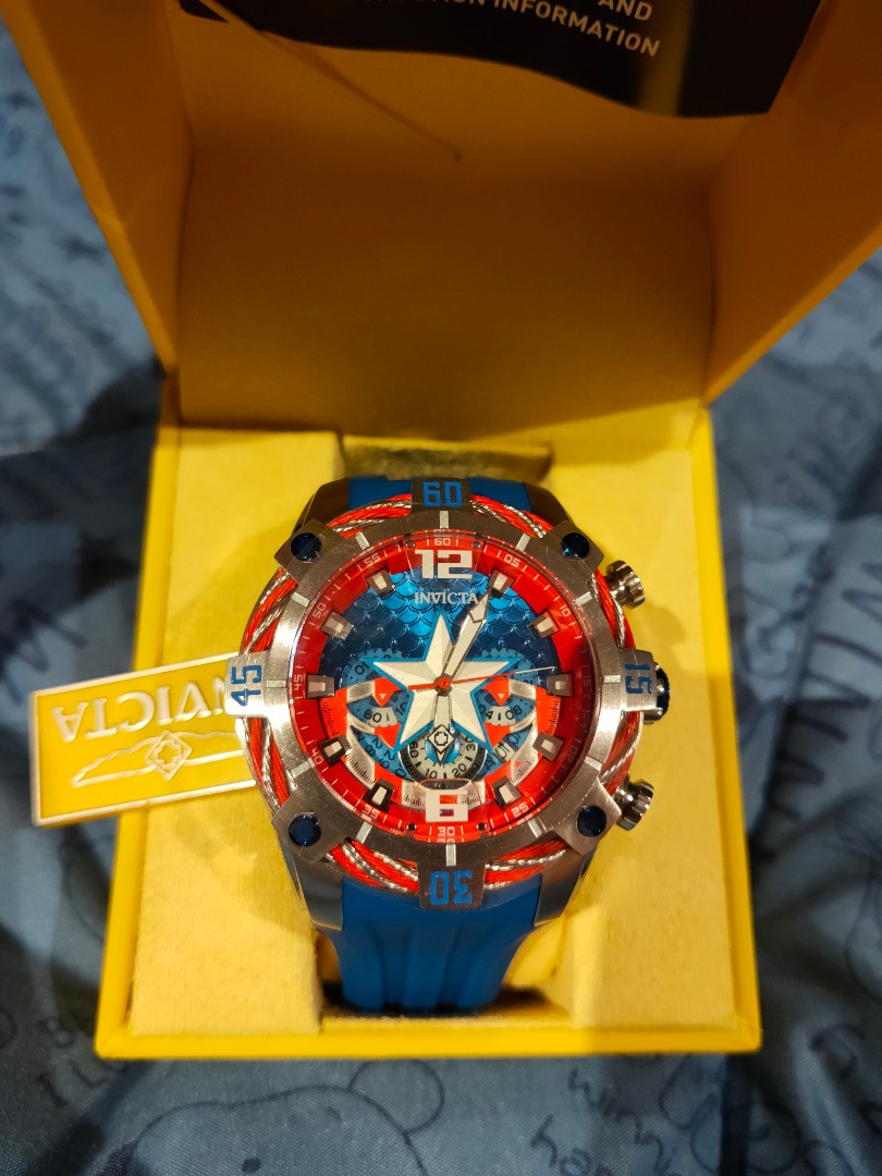Invicta marvel limited deals edition captain america