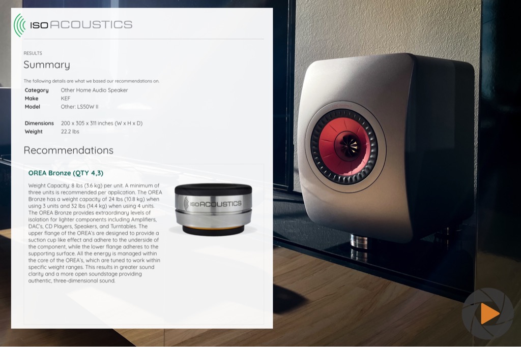 Isoacoustics Orea Pucks