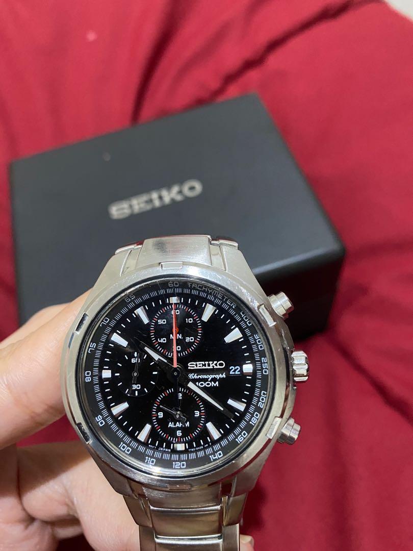 Jam Tangan Seiko Chronograph 100M