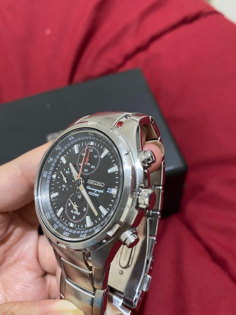 Harga seiko chronograph hotsell 100m manual