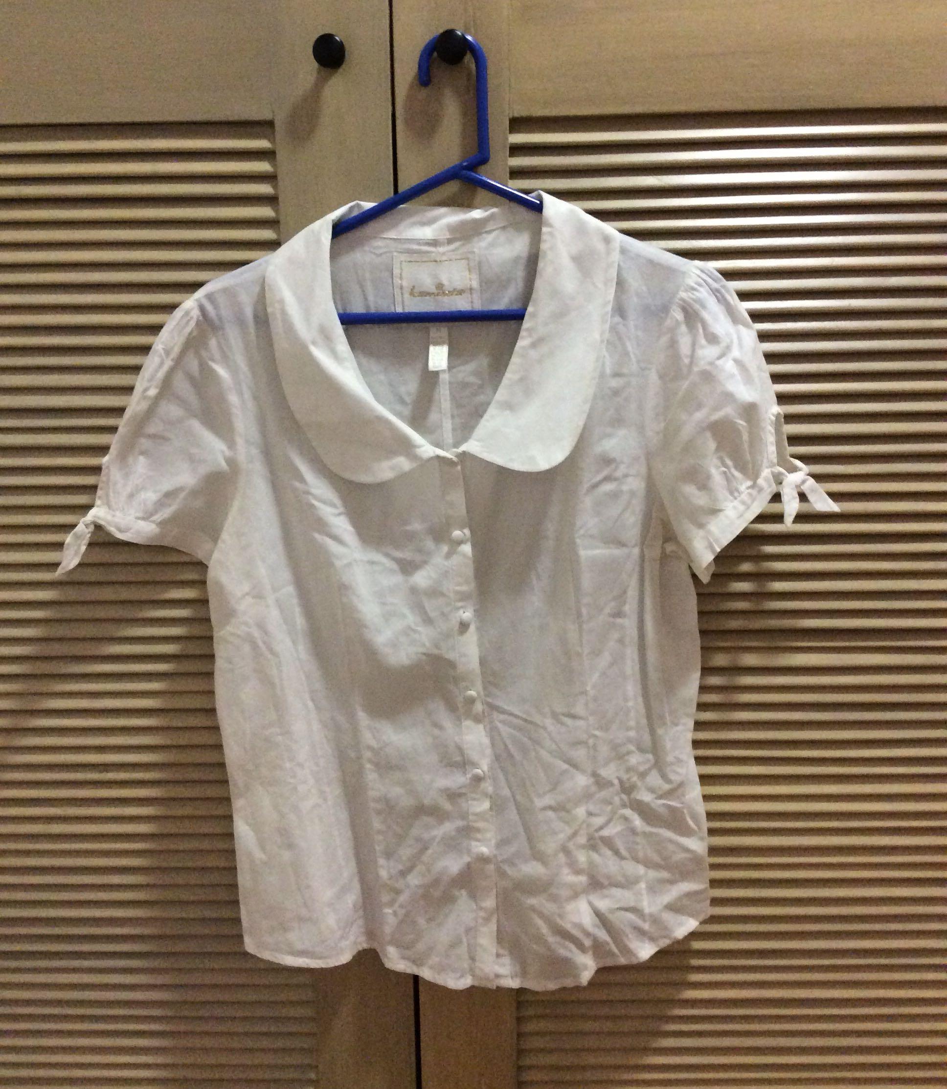 Kamiseta white top with tie sleeves (Category: Shirts) located in Quezon City. Submitted by redddtag (Listing ID 1102397812, Image 1). Description: Kamiseta white top with tie sleeves No flaws but heavily worn item that was used gently NO pic when worn NO LBC COP Payment by BDO OR BPI FAMILY SAVINGS BANK .