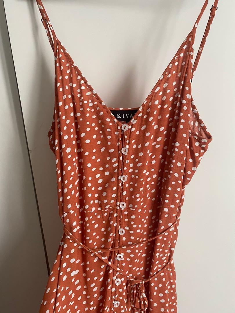 Kivari zahara spot maxi dress sale