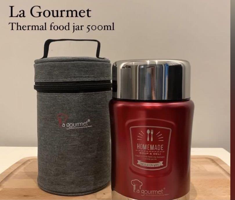 La gourmet thermal food jar top