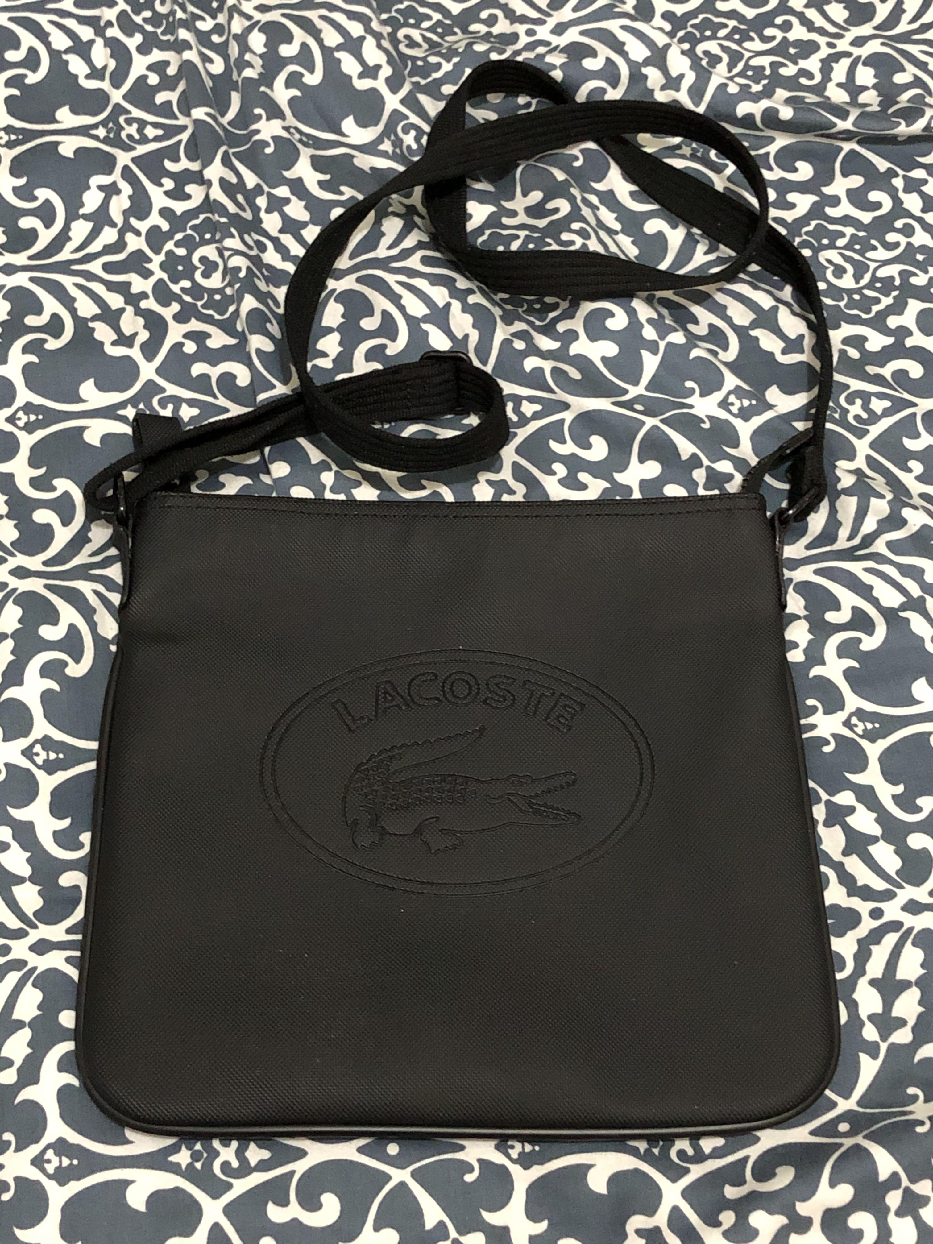 Lacoste flat crossbody bag Clearance