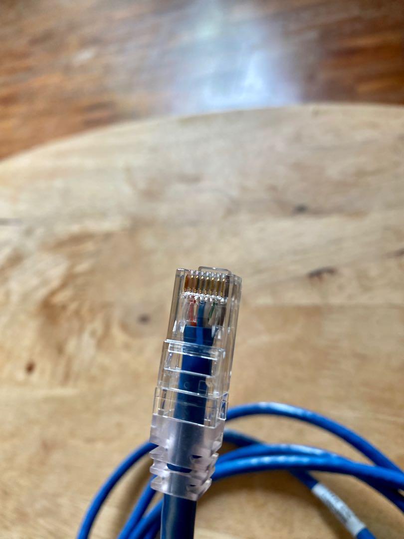 LAN Cable (Category: Cables & Adaptors) located in Singapore. Submitted by aryan29 (Listing ID 1102394102, Image 2). Description: Used internet cable in very good candition . 2 Meters long I have few pieces left Can deliver with extra charge .