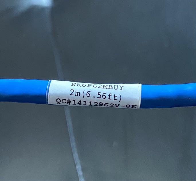 LAN Cable (Category: Cables & Adaptors) located in Singapore. Submitted by aryan29 (Listing ID 1102394102, Image 3). Description: Used internet cable in very good candition . 2 Meters long I have few pieces left Can deliver with extra charge .