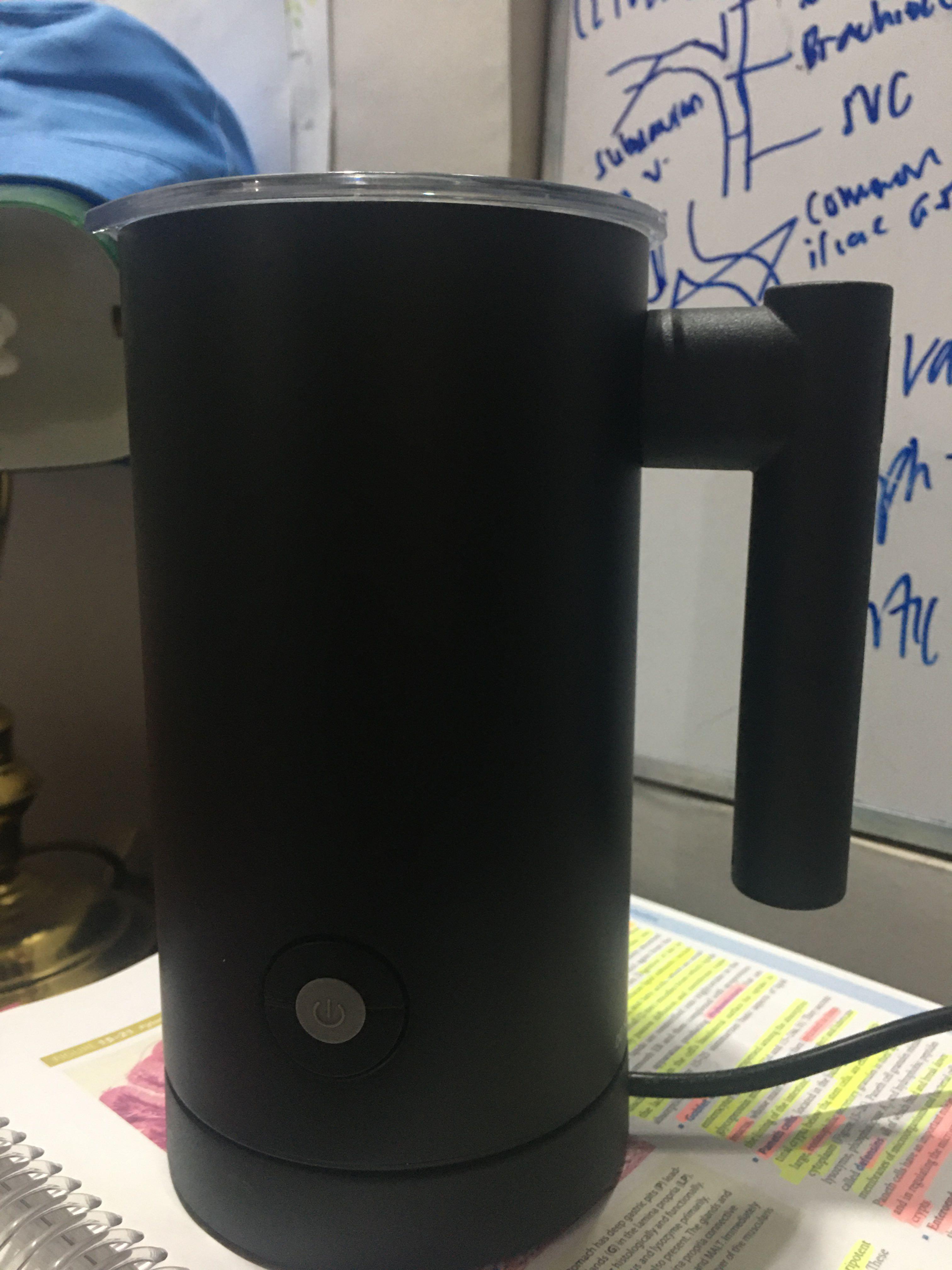Limited edition Aldi Expressi milk frother in matte black