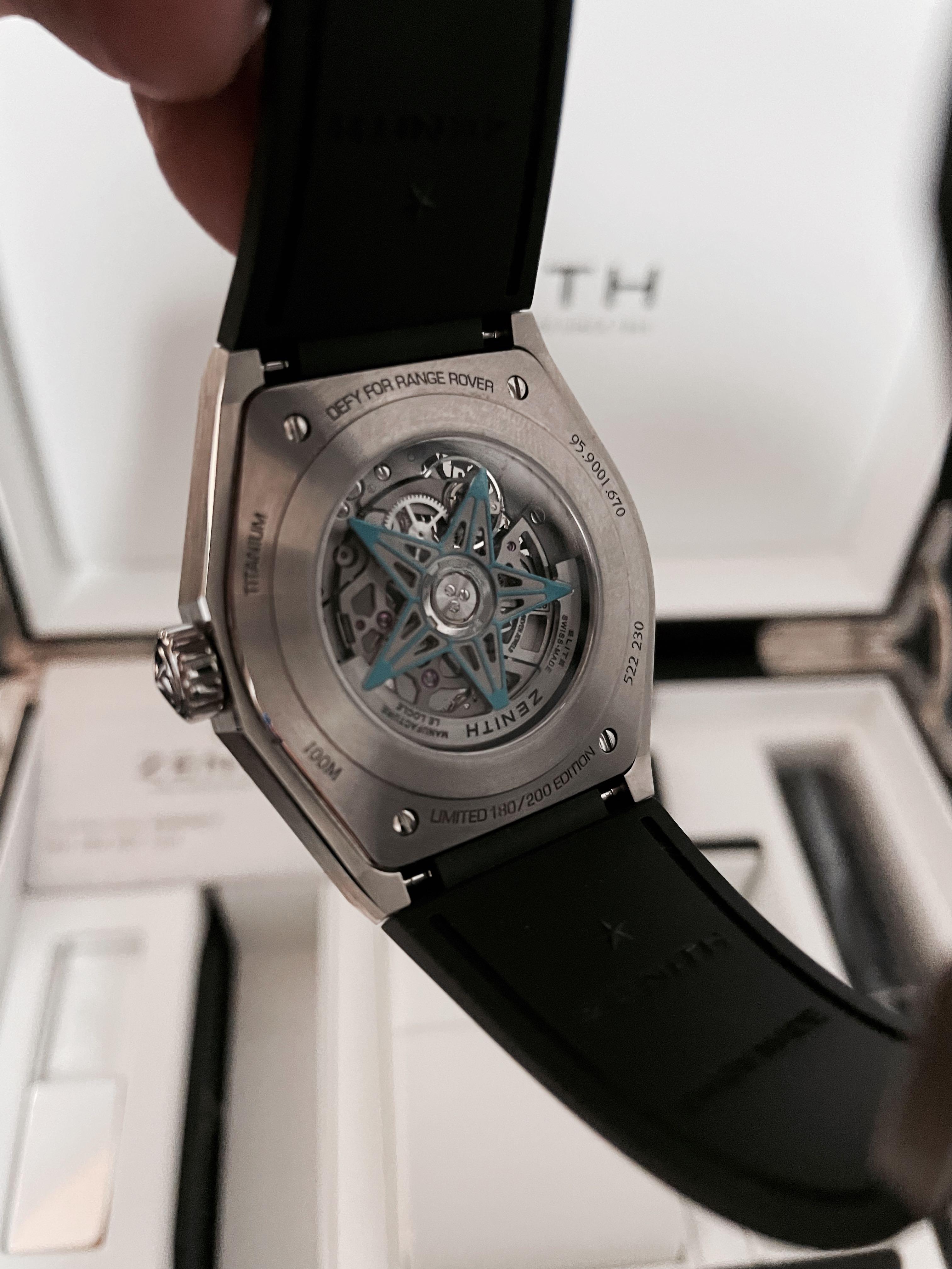 [Limited Edition] Zenith Defy Classic Range Rover, Luxury, Watches on ...