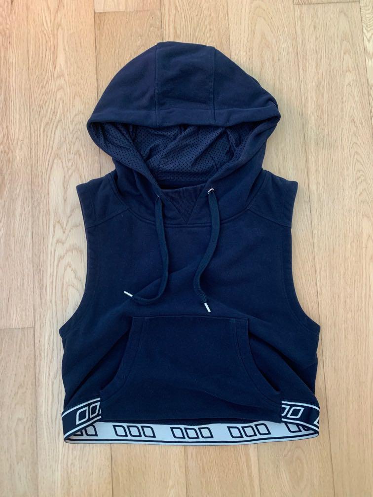 Lorna jane sleeveless hoodie on sale
