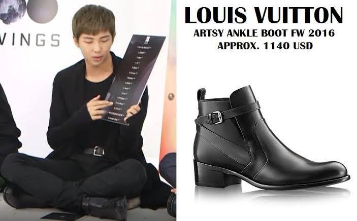 Louis Vuitton Artsy Ankle Boot, ModeSens