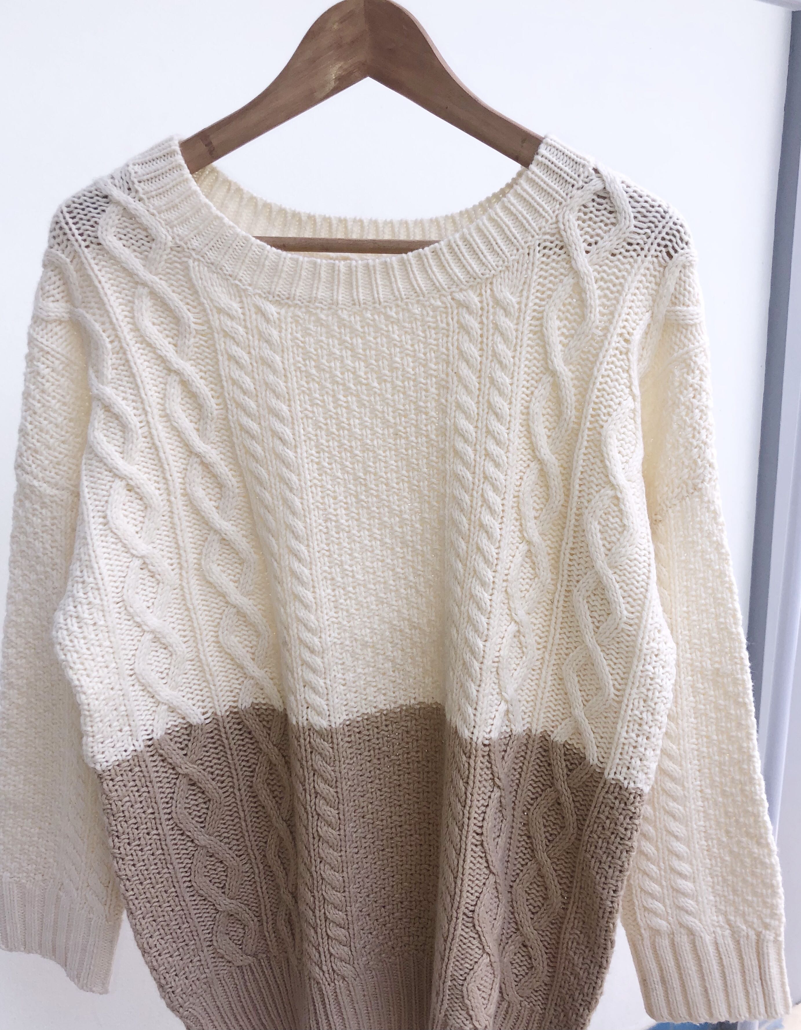 Lowrys Farm Knitted Sweater Fesyen Wanita Pakaian Wanita Atasan