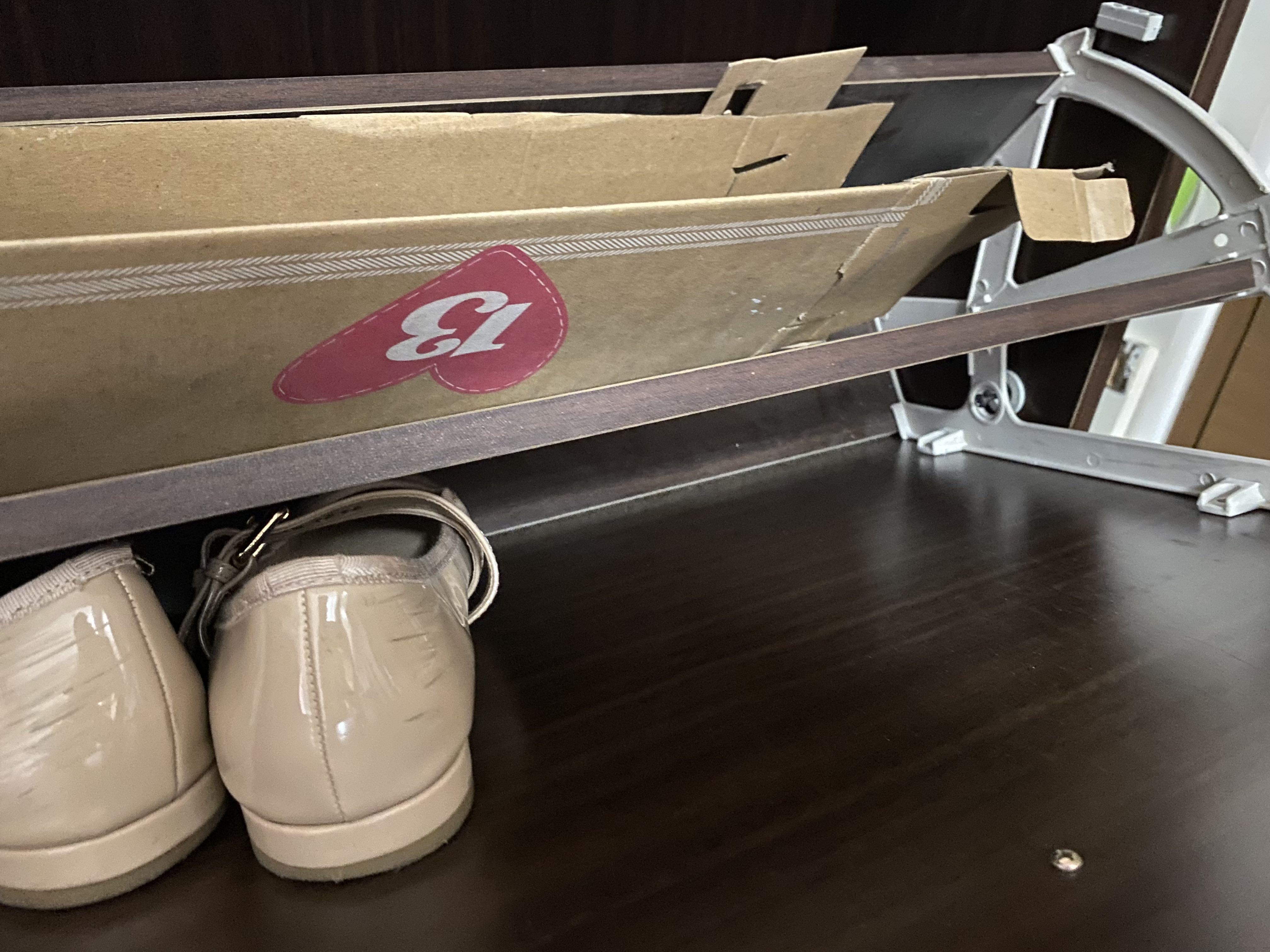 Mandaue Foam 3 layer shoe rack with flaw, Furniture & Home Living