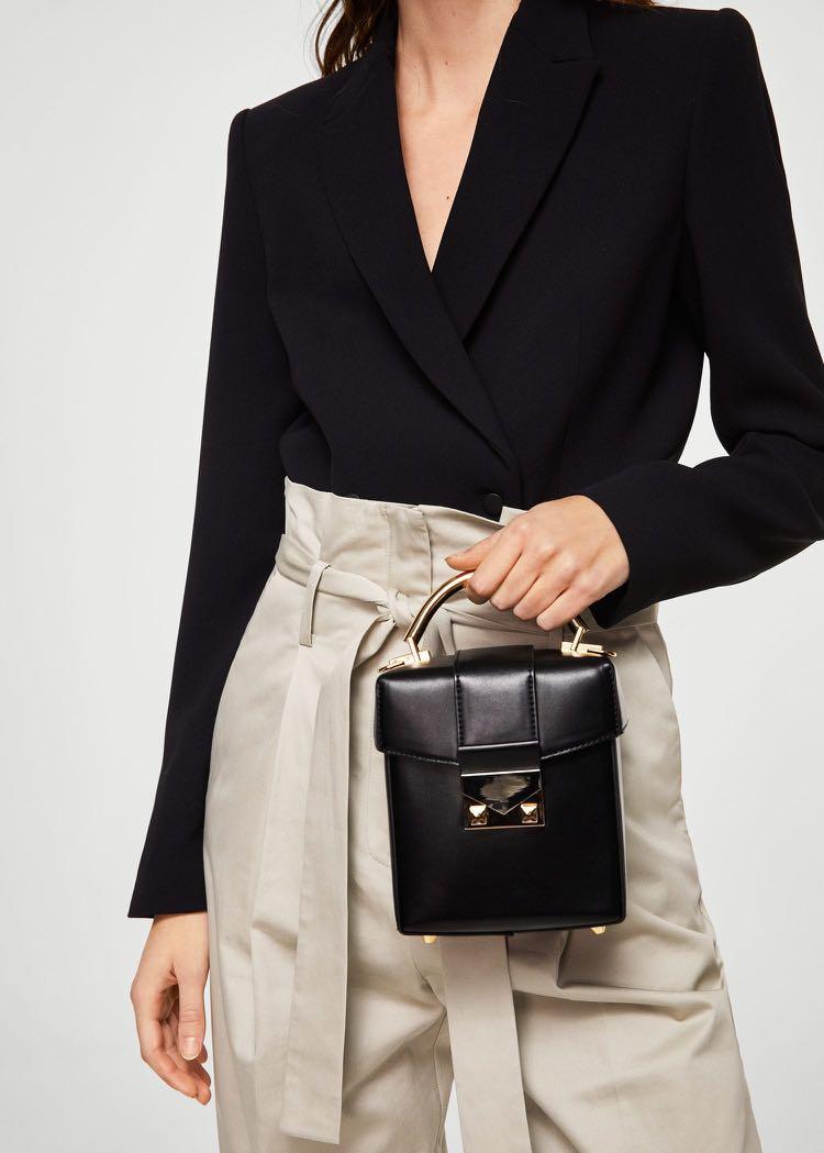 Mango Box Coffer Bag Luxury Bags Wallets on Carousell
