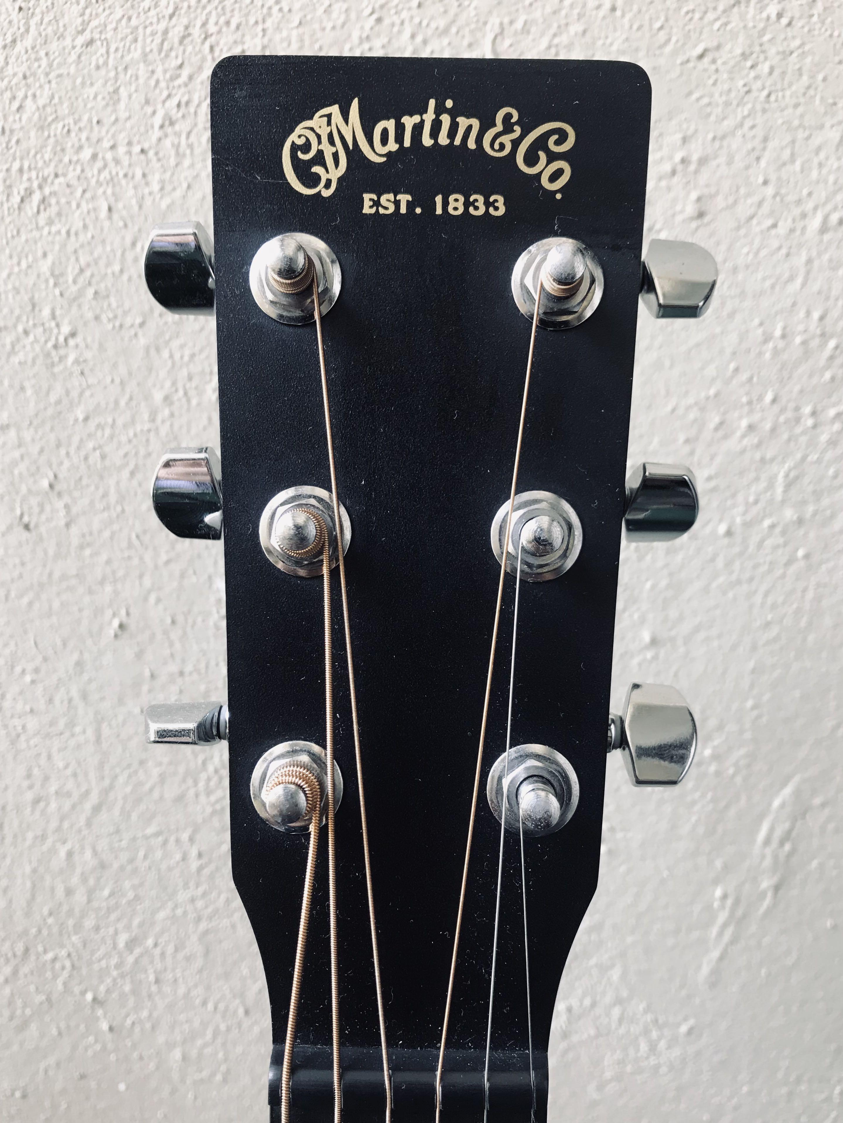 Martin omxae black on sale guitar