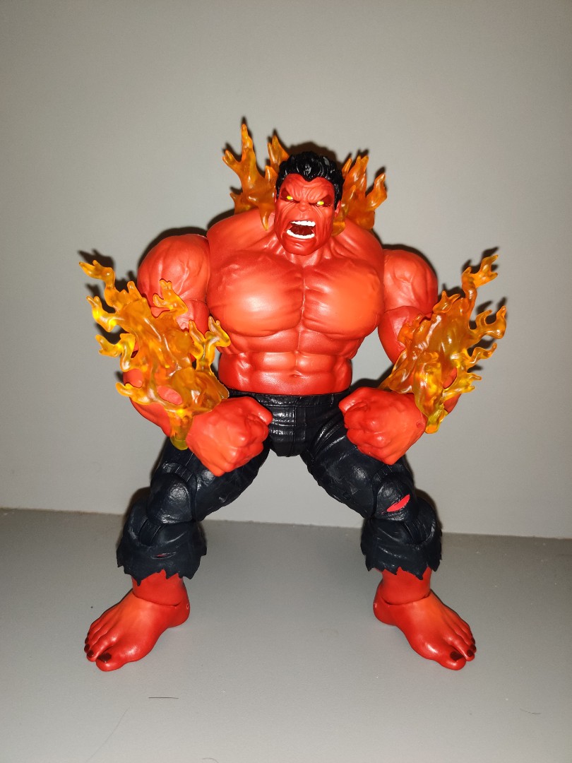 Marvel Legends Red Hulk Hobbies Toys Toys Games on Carousell