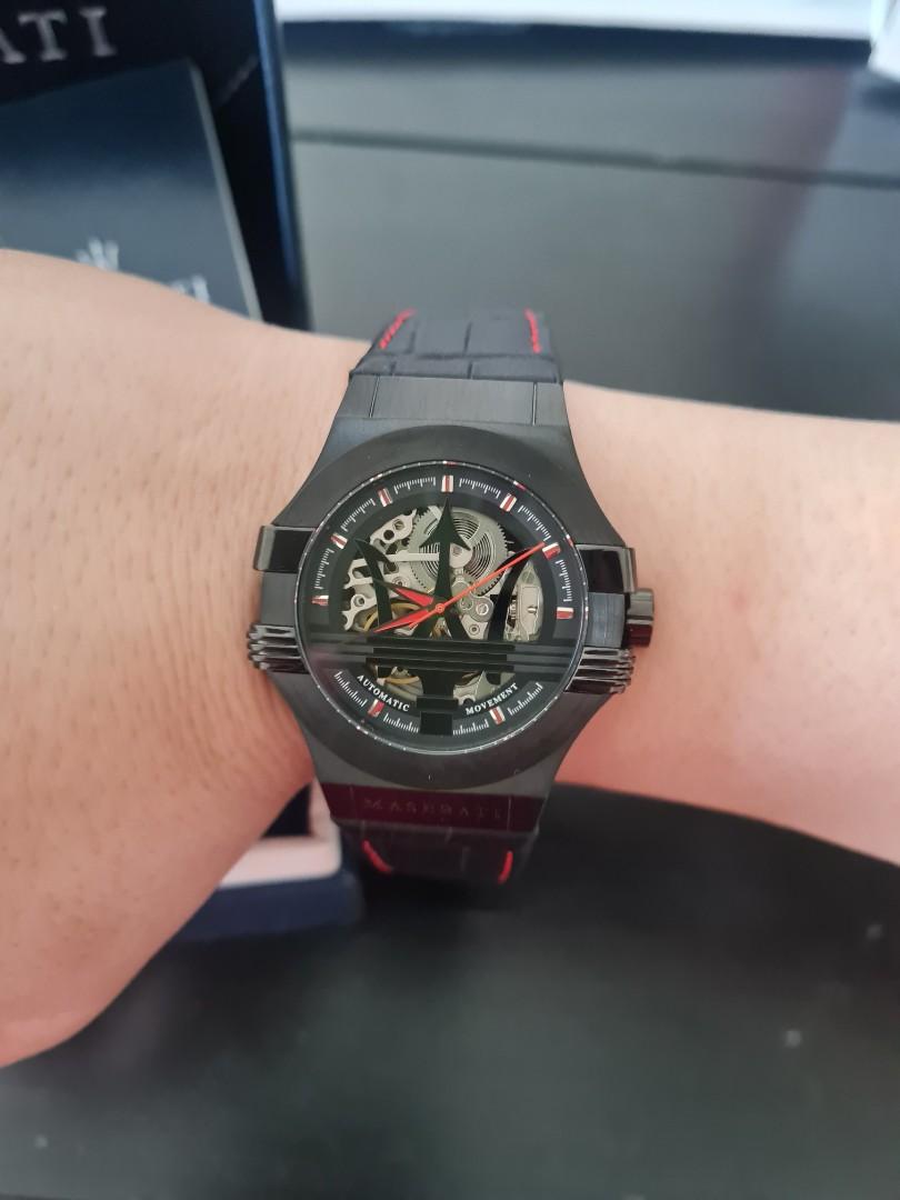 Maserati mechanical watch hot sale