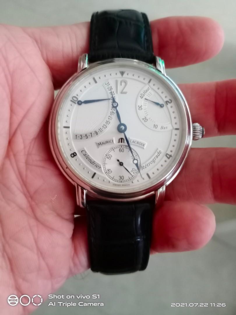 Maurice lacroix masterpiece hot sale calendrier retrograde