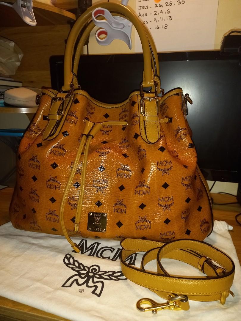Mcm two way bag discount
