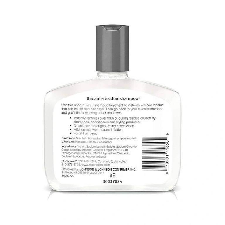 💥Neutrogena Anti-residue shampoo 175ml 去殘留深層清潔潔淨洗頭水